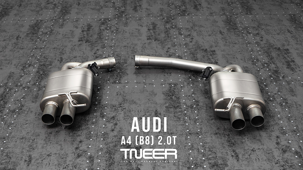 Audi A4 (B8/B8.5) 2.0T TNEER Exhaust System